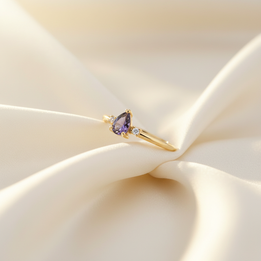 Amethyst Ring - Silk