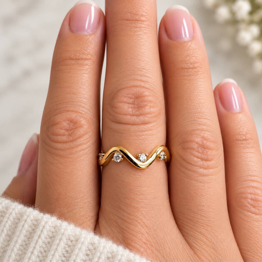 The Levi five stone ring